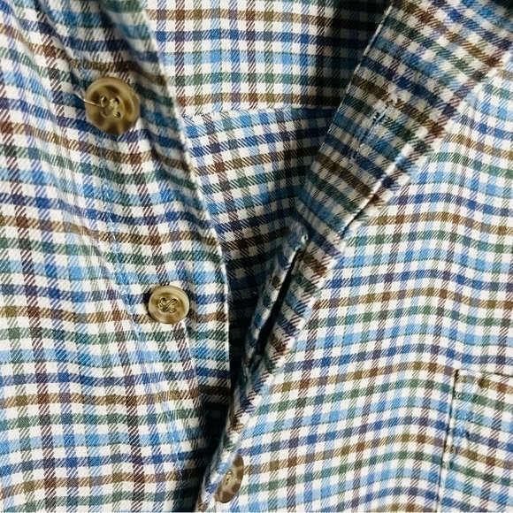 Johnnie-O Hangin’ Out Performance Button Up Shirt Large - Picture 7 of 9